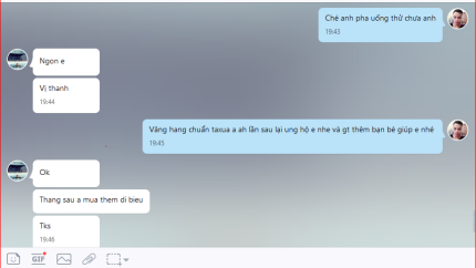 CHÈ TÀ XÙA 400G 10 y kien khach hang che ta xua