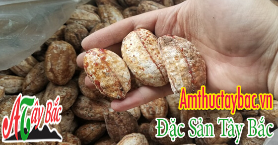 Chuối hột rừng khô Tây Bắc ngâm rượu vô cùng thơm ngon