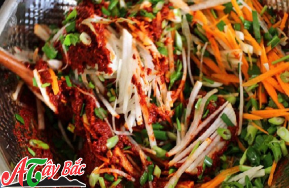 Hỗn hợp nước “cốt” kim chi