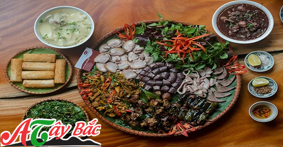 Món ăn càng thêm hấp dẫn khi ăn kèm dổi rừng 