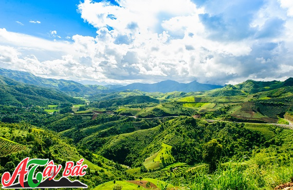 Phong cảnh Tây Bắc vô cùng nên thơ