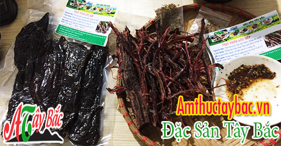 Chọn thịt trâu gác bếp Tây Bắc hàng chuẩn, chất lượng tốt