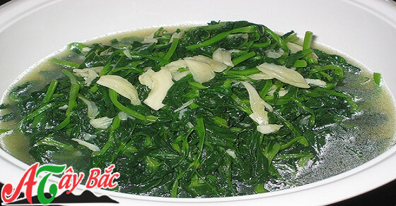 Món rau bóp hấp dẫn thơm ngon