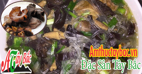 Canh miến mộc nhĩ thơm ngon cho ngày Tết