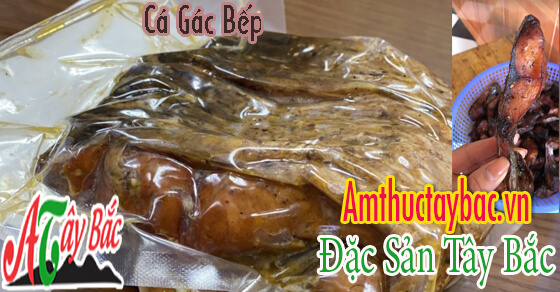 Cá gác bếp là món ăn đặc sản vùng cao tại Ẩm Thực Tây Bắc 