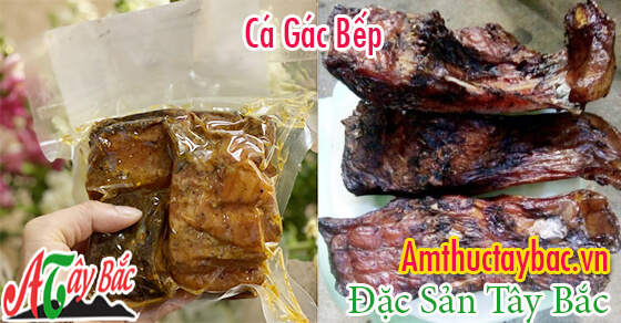 Cá gác bếp có màu đẹp mắt, vị ngọt tự nhiên