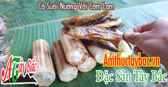Món cá suối nướng thơm ngon, độc đáo Món cá suối nướng thơm ngon, độc đáo