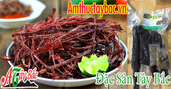 Thịt trâu gác bếp ngon chuẩn chỉ có Tại Amthuctaybac.vn