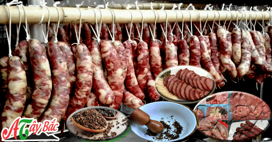 Lạp sườn gác bếp không thể  thiếu hạt mác khén Tây Bắc