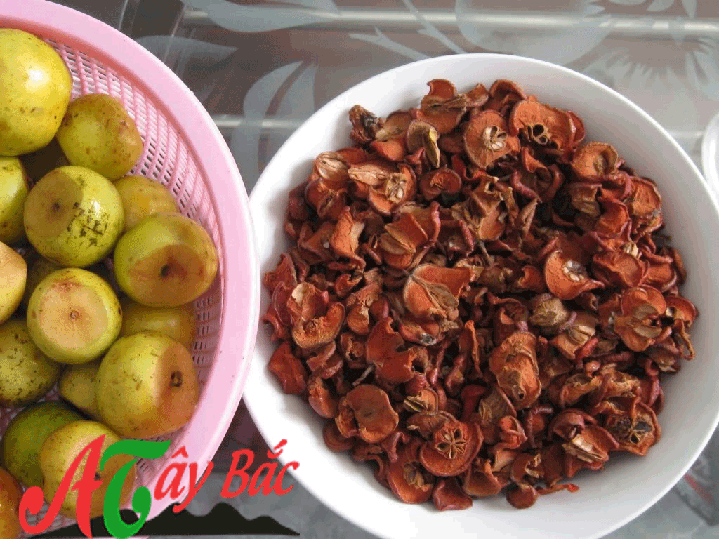 Ngâm Táo Mèo tươi và Táo Mèo khô