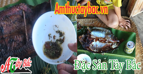Chẳm chéo dùng để chấm cá hun khói