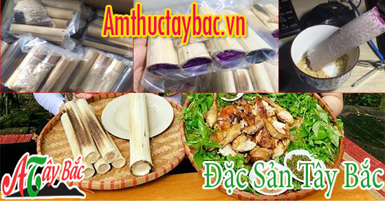 Cơm lam ngon chuẩn của Amthuctaybac.vn Cơm lam ngon chuẩn của Amthuctaybac.vn