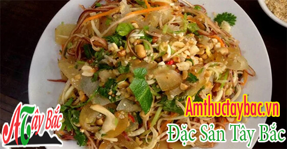 Hoa chuối nôn da trâu món ăn cực ngon của Tây Bắc Hoa chuối nôn da trâu món ăn cực ngon của Tây Bắc