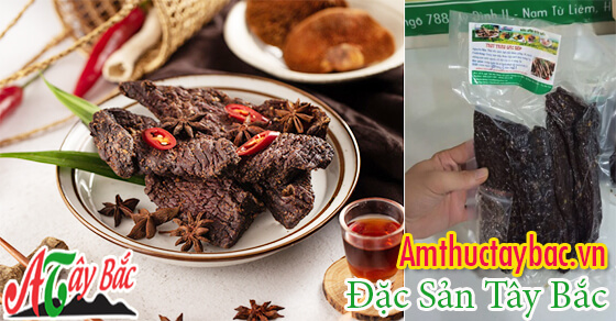 dac san chinh hieu tay bac thit trau gac bep amthuctaybacvn