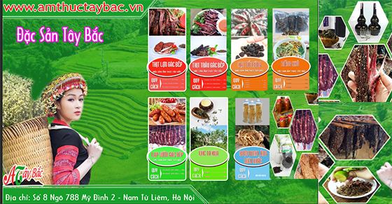 Địa chỉ cung cấp đặc sản Tây Bắc chất lương uy tin tại Hà Nội