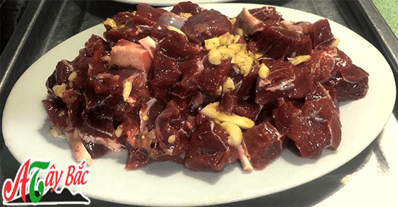 Đĩa thịt trâu tươi ngon đúng vị của Tây Bắc chuẩn ngon