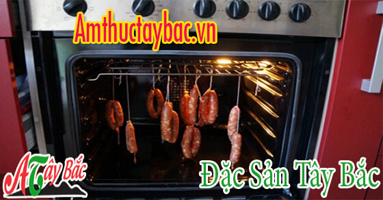 Dùng lò vi sóng để chế biến lạp xưởng