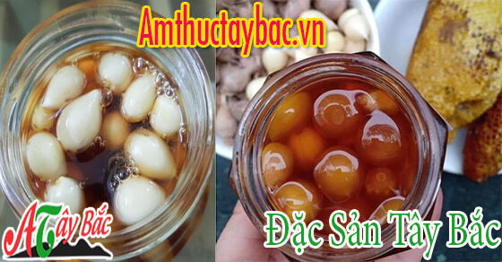 Dùng mật ong rừng để ngâm với tỏi cô đơn Dùng mật ong rừng để ngâm với tỏi cô đơn