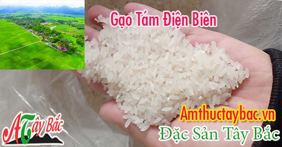 Gạo Tám Điện Biên có hạt nhỏ, đều, căng bóng Gạo Tám Điện Biên có hạt nhỏ, đều, căng bóng