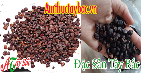 Hạt dổi thường có màu đỏ cam