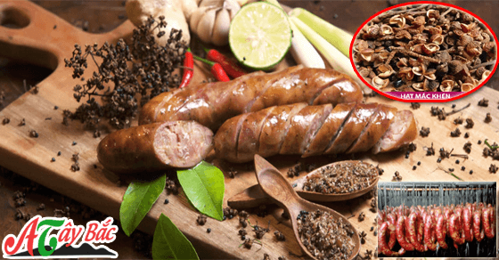 Hạt mắc khén không thể thiếu trong hương vị của lạp sườn gác bếp