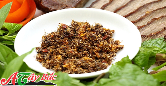 Chẳm chéo gia vị với hương vị rất riêng của Tây Bắc