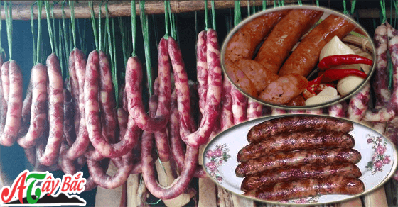 Lạp sườn gác bếp thơm ngon chỉ có tại vùng núi cao