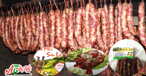 Lạp sườn gác bếp Tây Bắc uống với chai rượu táo mèo là ngon nhất Lạp sườn gác bếp Tây Bắc uống với chai rượu táo mèo là ngon nhất