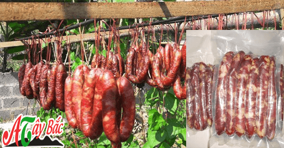 Đặc sản lạp sườn gác bếp Tây Bắc Đặc sản lạp sườn gác bếp Tây Bắc