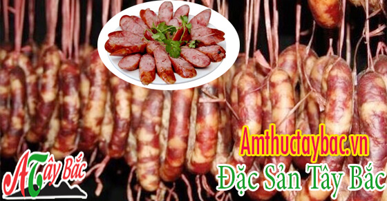 Lạp xưởng gác bếp thường có màu nâu đỏ