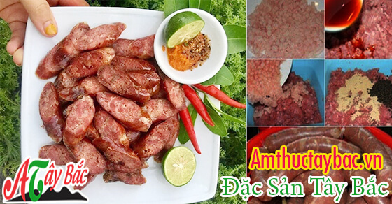 Thơm lừng món lạp xưởng hun khói Tây Bắc