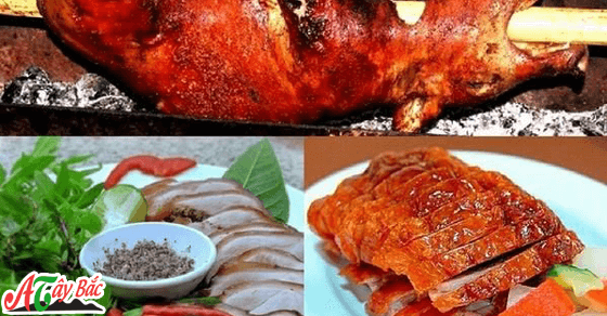 Lợn cắp nách không thể thiếu trong mâm cố của người dân Tây Bắc