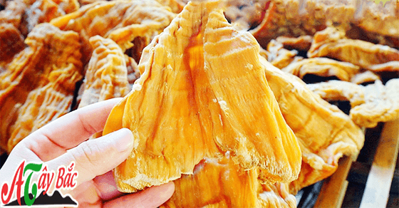 Măng khô Tây Bắc có màu vàng đẹp mắt Măng khô Tây Bắc có màu vàng đẹp mắt