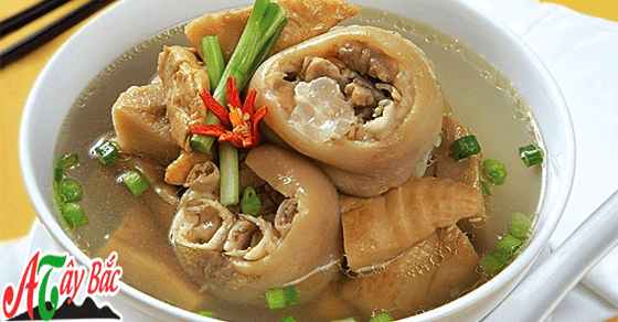 Canh măng hầm chân giò là một món ăn bổ dưỡng Canh măng hầm chân giò là một món ăn bổ dưỡng