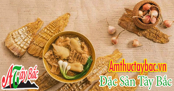 Măng khô Tây Bắc thơm ngon, hấp dẫn