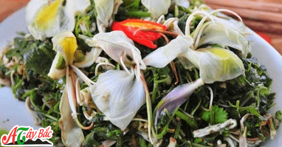 Măng nộm hoa ban mon ăn ngon nhất của Tây Bắc