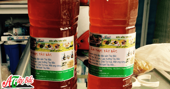 Ngâm ngọc cẩu phải mật ong rừng Tây Bắc