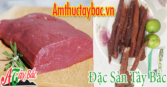 Miếng thịt nai ngon là miếng thịt dẻo, khi ấn vào có độ đàn hồi