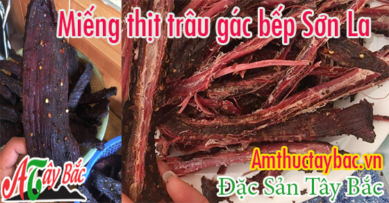 Miếng thịt xé ra vẫn còn đỏ hồng rất đẹp mắt
