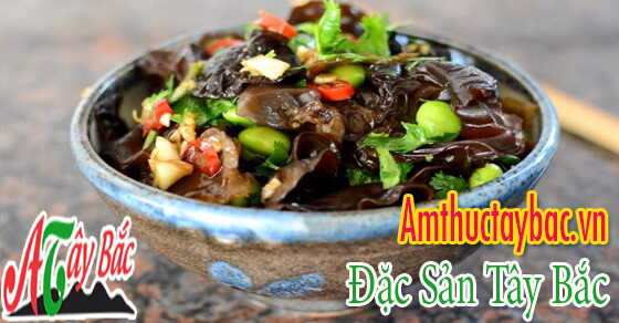 Mộc nhĩ rừng chế biến được nhiều món ăn bổ dưỡng