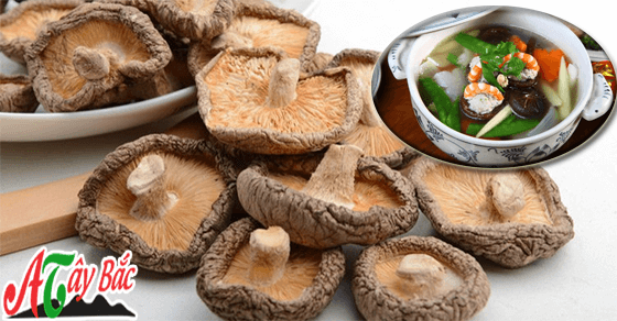 Nấm hương được dùng trong nhiều món ăn