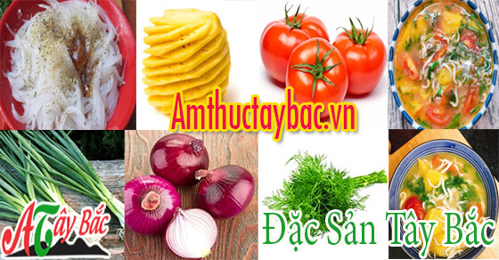 Nguyên liệu nấu canh chua cá ngần