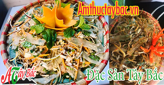 Nộm da trâu hoa chuối có màu sắc vô cùng bắt mắt