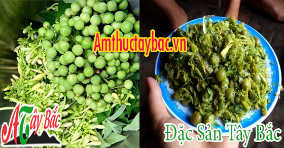 Nộm hoa đu đủ đực thường xuất hiện trong những mâm cơm của người Tây Bắc