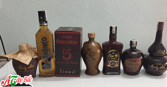 Những loại rượu quý có tại Ẩm Thực Tây Bắc cho bạn thỏa sức lựa chọn