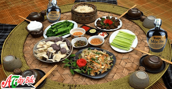 ruou moc sa voi mon amthuct