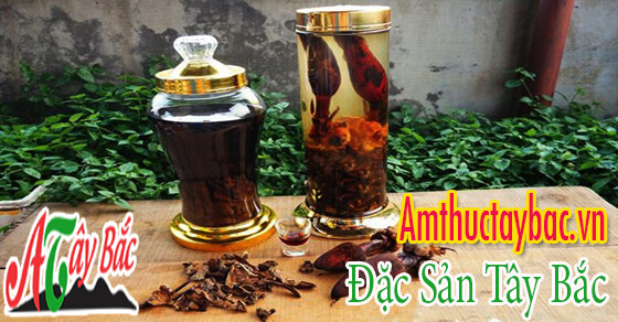 Rượu ngâm nấm ngọc cẩu bổ dưỡng