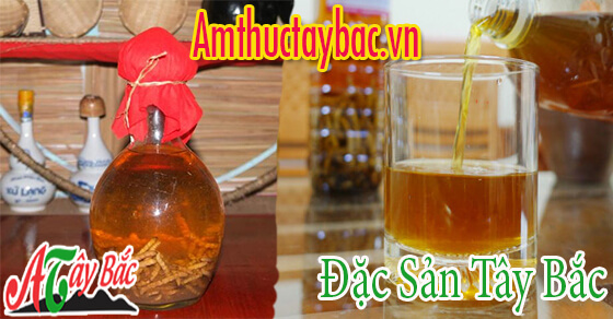 Rượu sâu chít thơm ngon bổ dưỡng