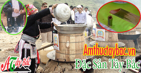 Rượu thóc Tây Bắc thơm ngon bổ dưỡng