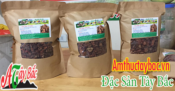 Táo mèo khô thường được đóng túi zip để bảo quản được lâu hơn